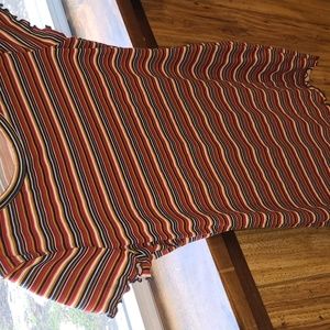 Forever21 striped dress, L